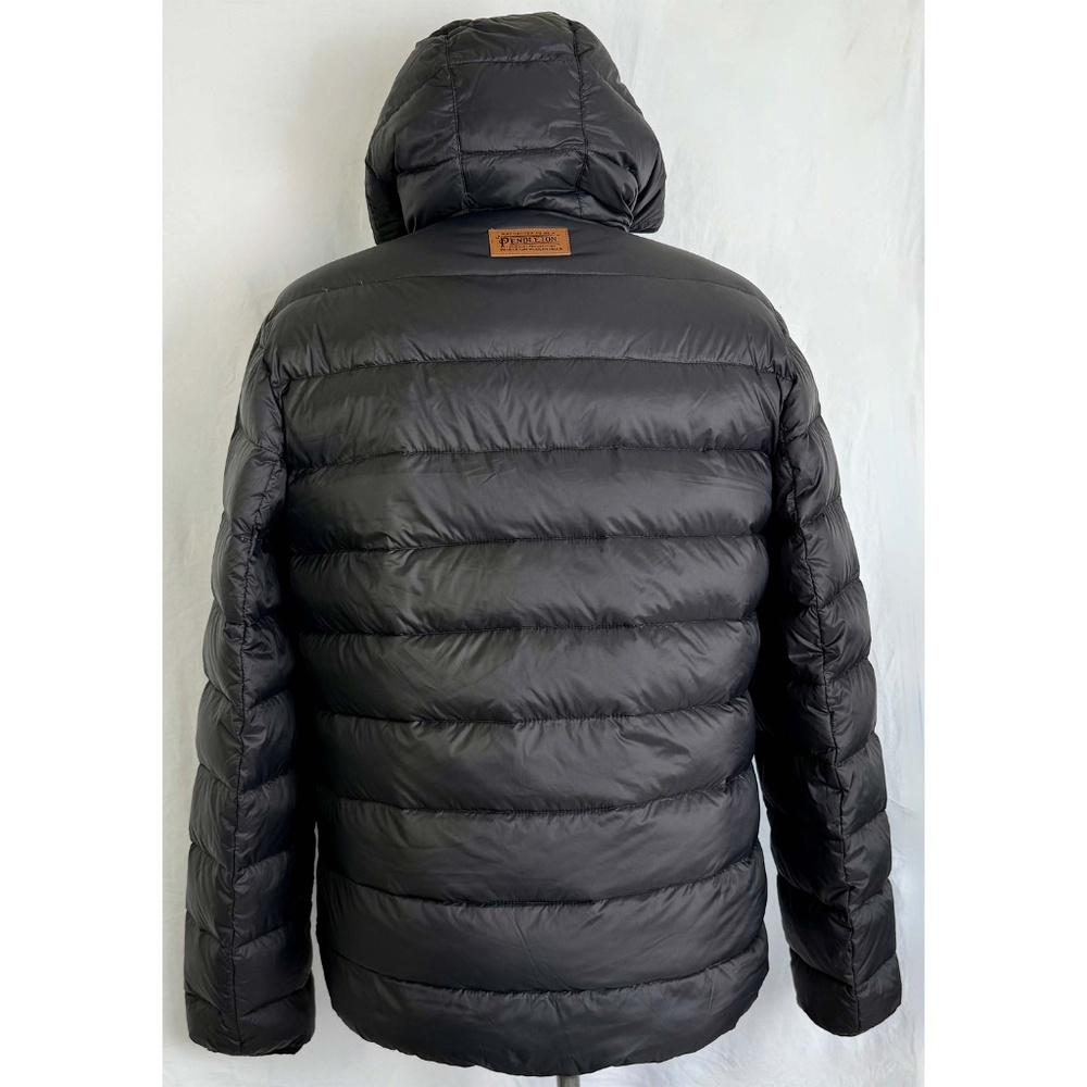 Pendleton Black Puff Jacket with Patterned Interior - Picture 4 of 14